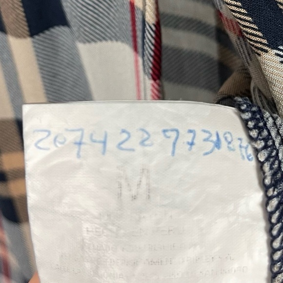 Marquis Medium Plaid Wrap Long Sleeve Academia Dress Preppy Clueless - Picture 8 of 9